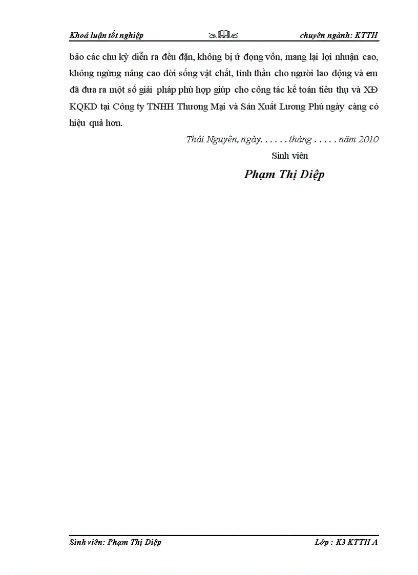 image for page Kế toán tiêu thụ hàng hóa và xác định kết quả tiêu thụ tại công ty TNHH Thương Mại Và Sản Xuất Lương Phú 1