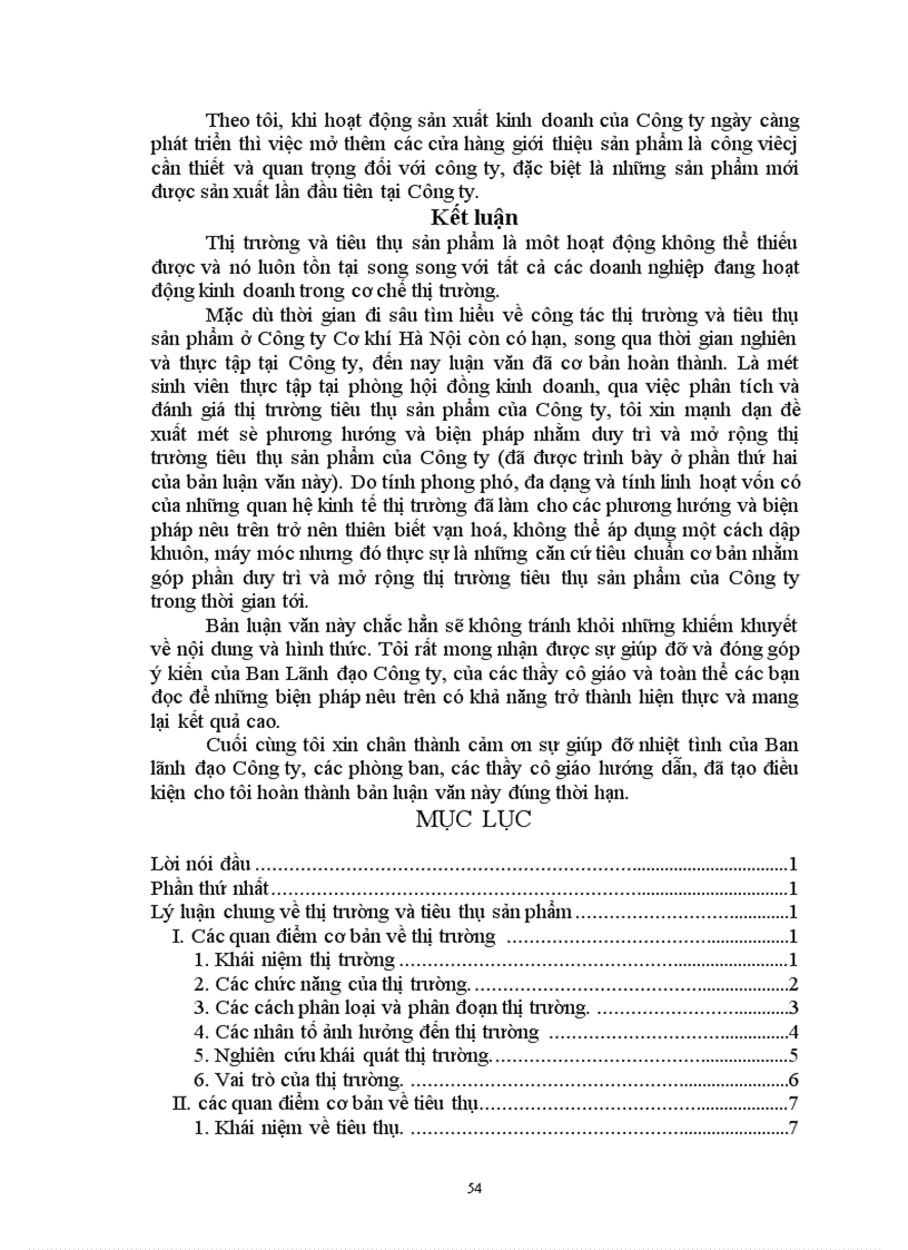 image for page Một số phương hướng góp phần đẩy mạnh thị trường tiêu thụ sản phẩm ở Công ty cơ khí Hà Nội 1