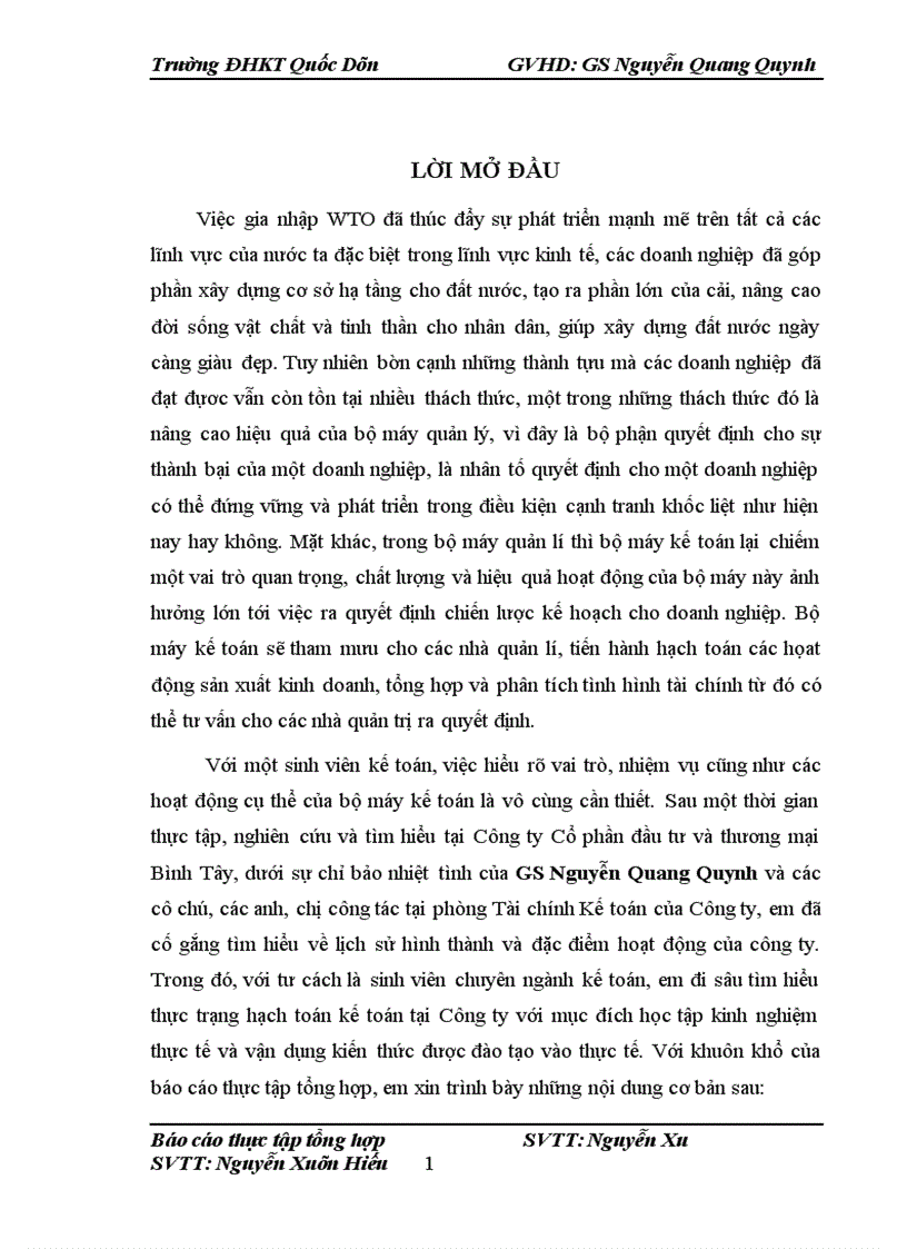 image for page Đánh giá thực trạng tổ chức hạch toán kế toán tại công ty cổ phần đầu tư và thương mại Bình Tây