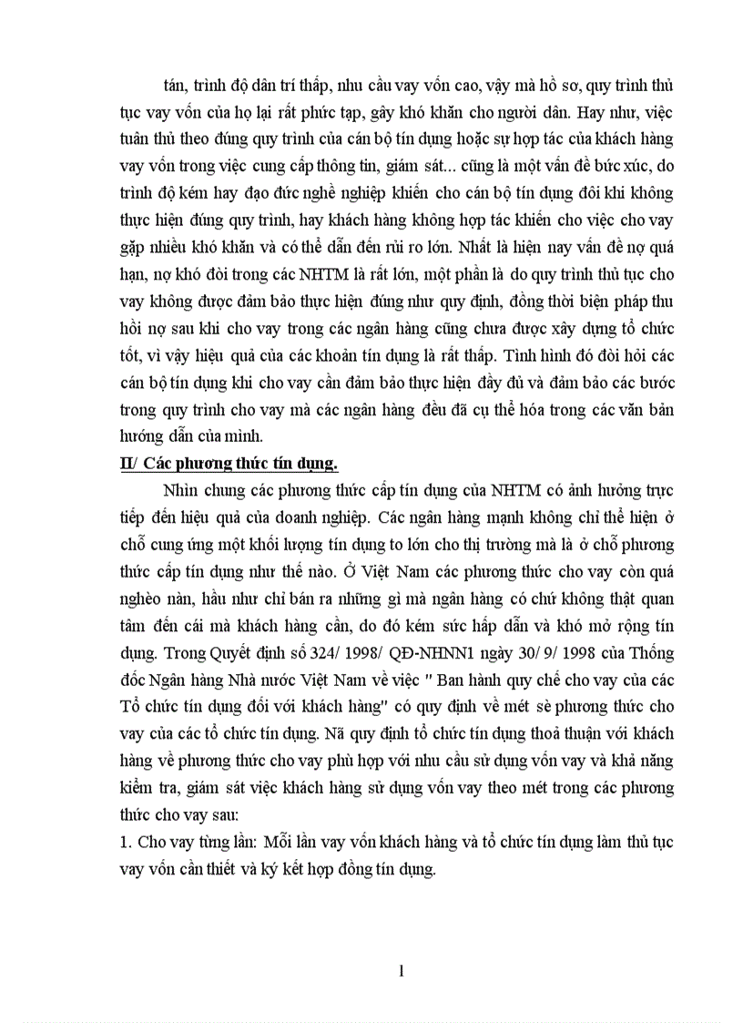image for page Hoạt động tín dụng của hệ thống NHTM Việt Nam trong giai đoạn hiện nay 1