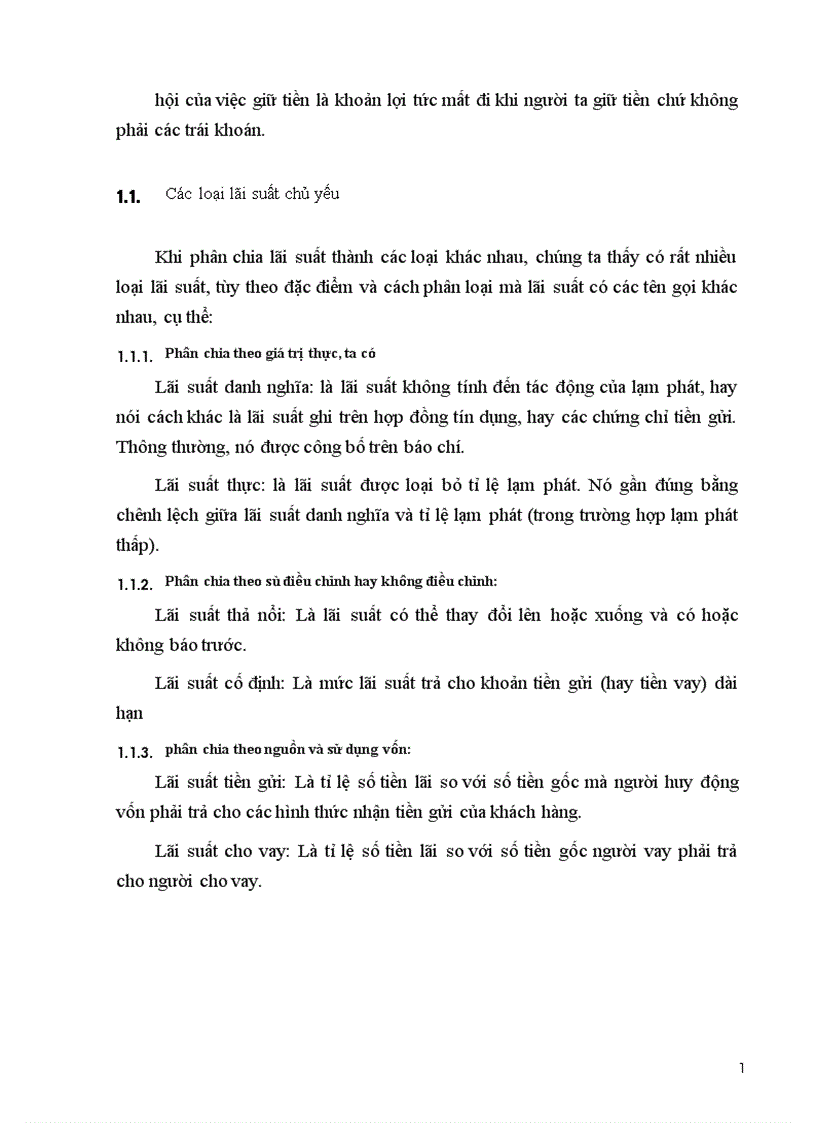 image for page Tự do hoá lãi suất trong điều kiện nền kinh tế Việt Nam 1