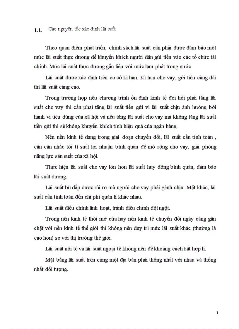 image for page Tự do hoá lãi suất trong điều kiện nền kinh tế Việt Nam 1