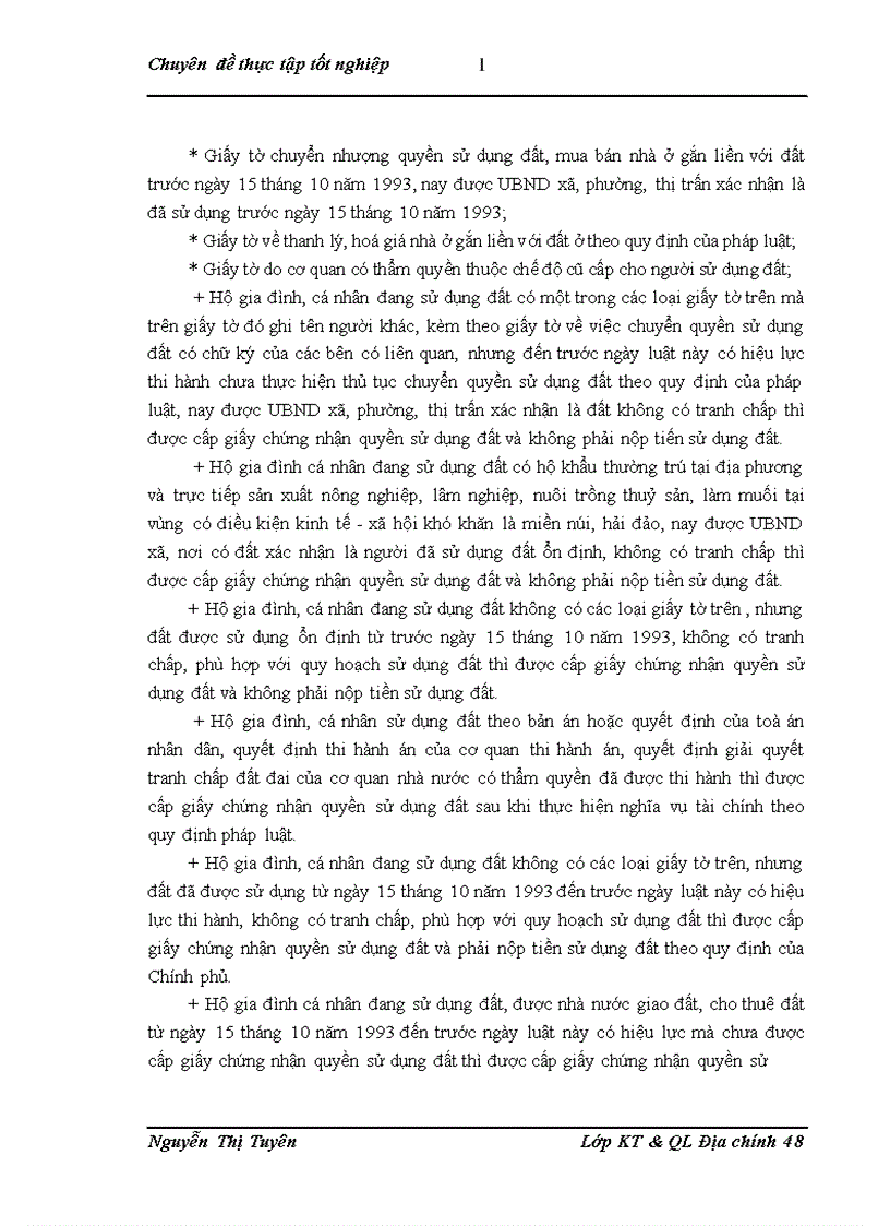 image for page Công tác cấp giấy chứng nhận quyền sử dụng đất trên địa bàn huyện Diễn Châu tỉnh Nghệ An