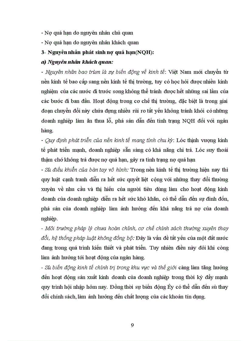 image for page Ngăn ngừa và xử lí nợ quá hạn tại Ngân hàng Nông Nghiệp và Phát Triển Nông Thôn Hà Nội 1