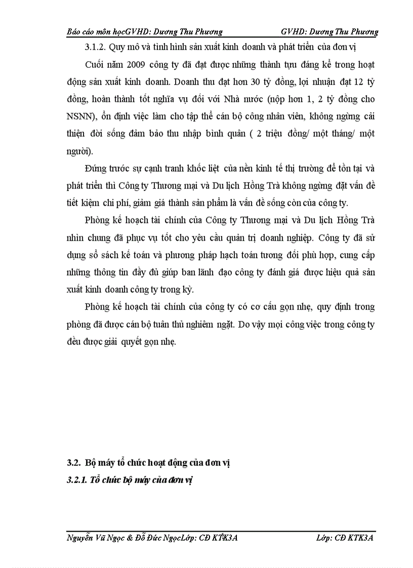 image for page Kế toán tập hợp chi phí sản xuất và tính giá thành sản phẩm tại Công ty Thương mại và Du lịch Hồng Trà 1
