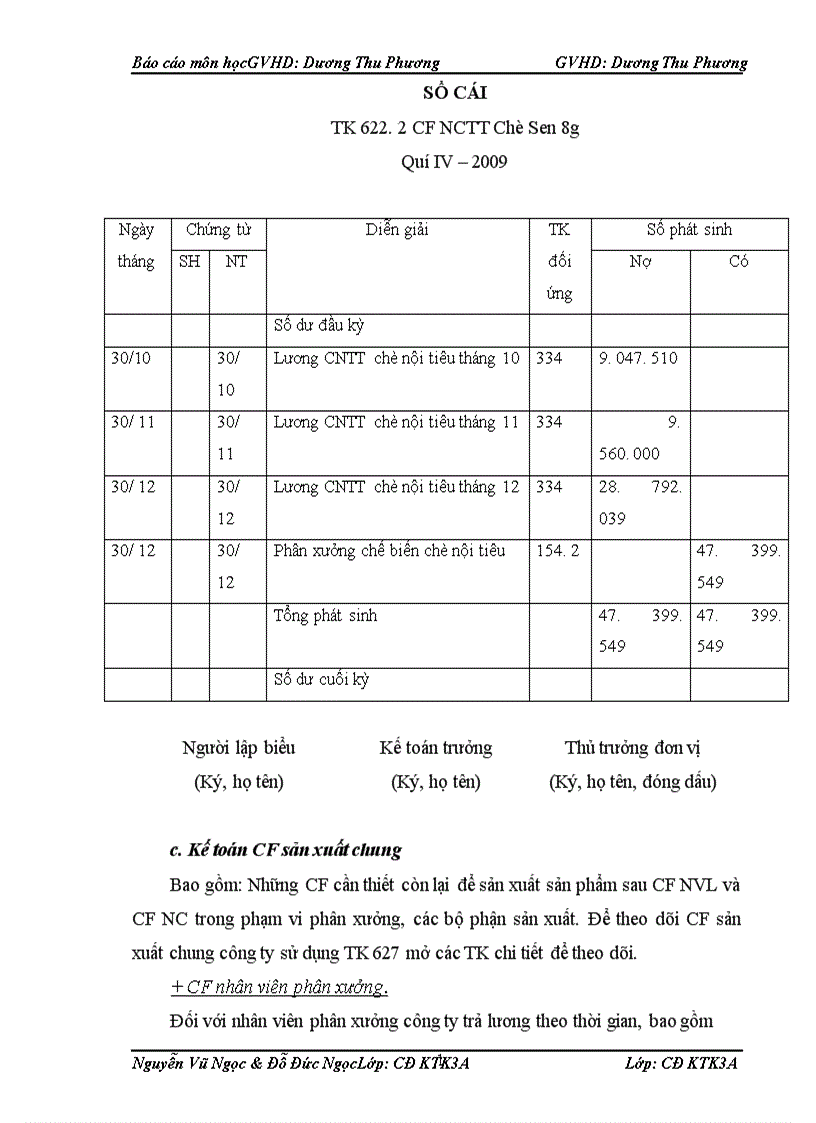 image for page Kế toán tập hợp chi phí sản xuất và tính giá thành sản phẩm tại Công ty Thương mại và Du lịch Hồng Trà 1