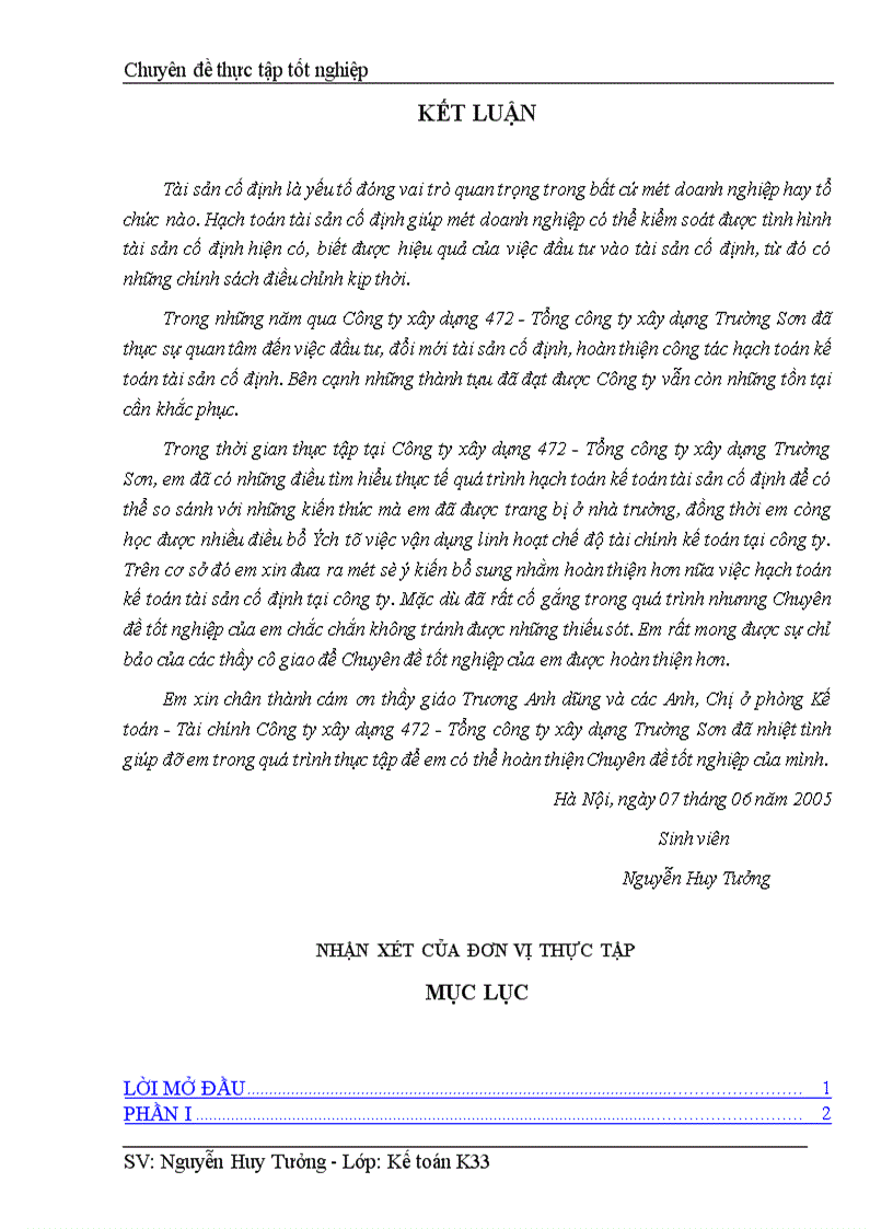 image for page Hoàn thiện hạch toán TSCĐ với việc nâng cao hiệu quả sử dụng TSCĐ tại Công ty Xây dựng 472 Tổng công ty xây dựng Trường Sơn 1