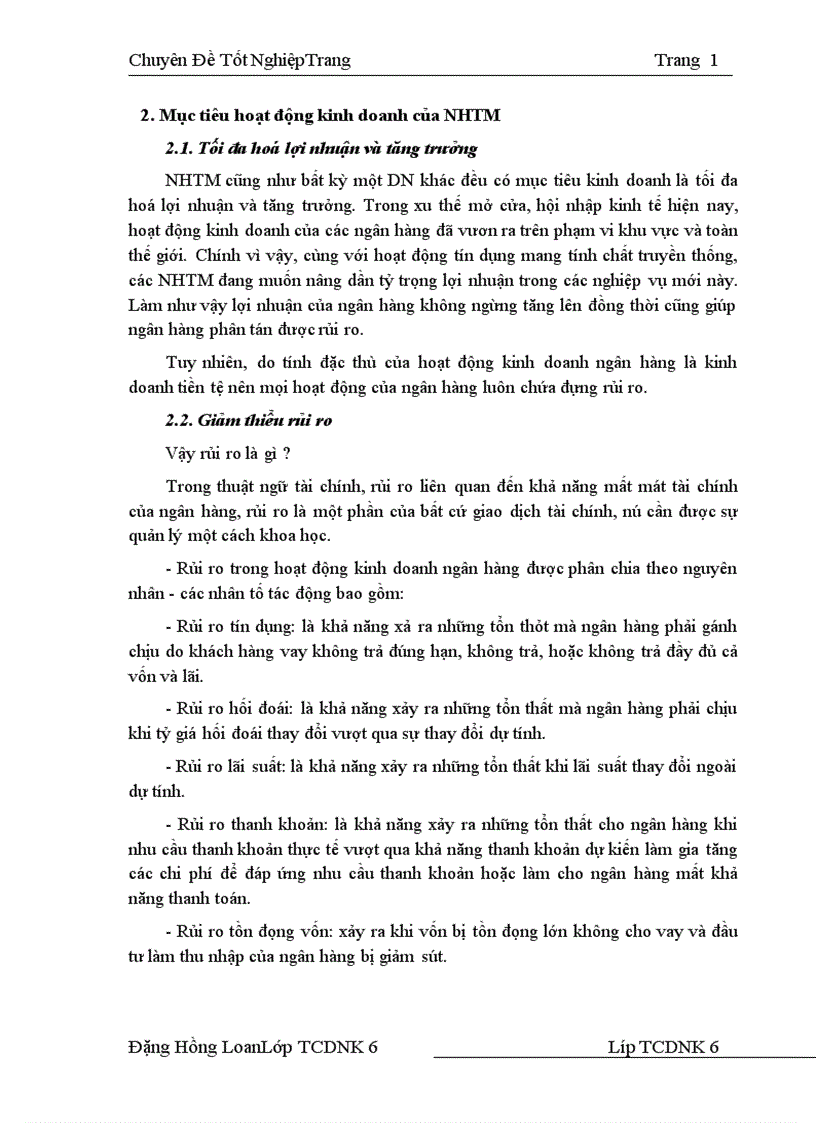 image for page Một số giải pháp chủ yếu nhằm tăng lợi nhuận tại SGD Ngân hàng ngoại thương Việt Nam