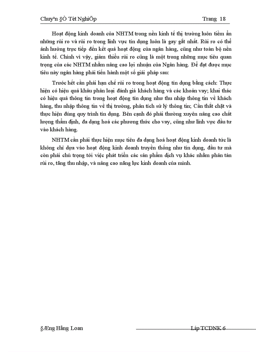 image for page Một số giải pháp chủ yếu nhằm tăng lợi nhuận tại SGD Ngân hàng ngoại thương Việt Nam