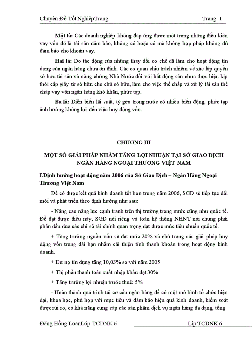 image for page Một số giải pháp chủ yếu nhằm tăng lợi nhuận tại SGD Ngân hàng ngoại thương Việt Nam