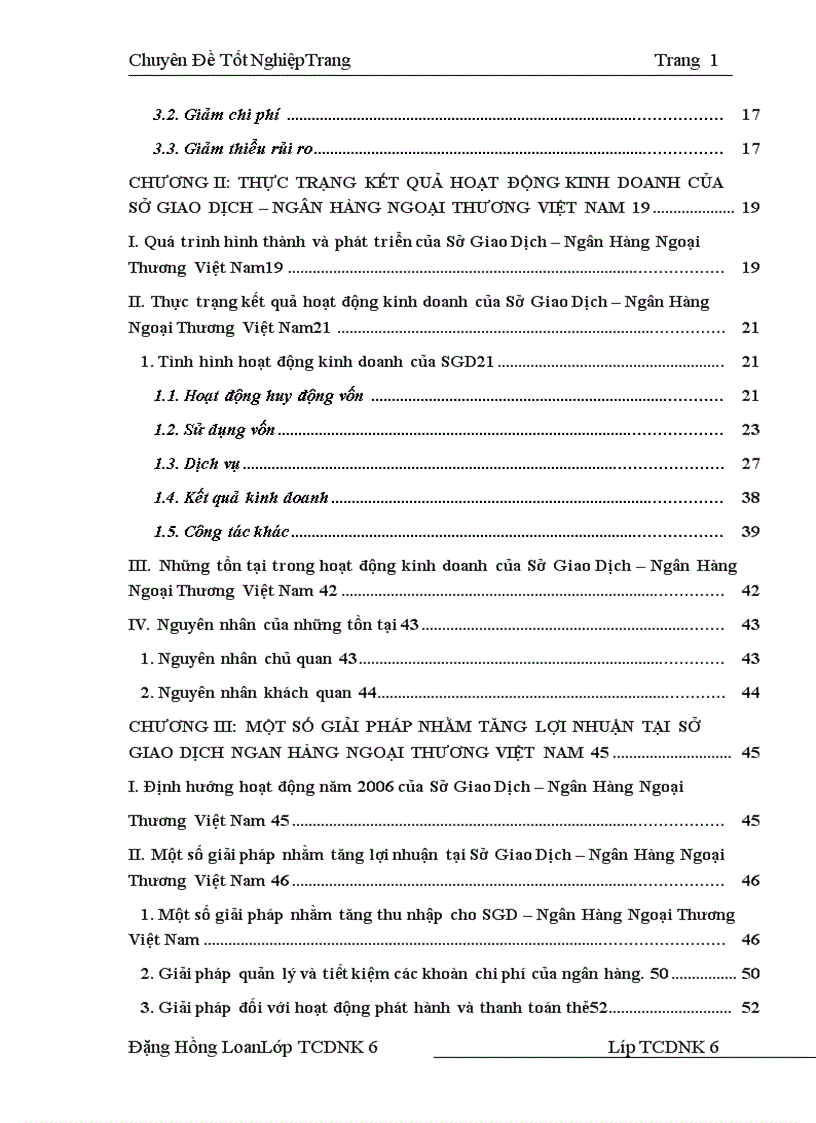 image for page Một số giải pháp chủ yếu nhằm tăng lợi nhuận tại SGD Ngân hàng ngoại thương Việt Nam