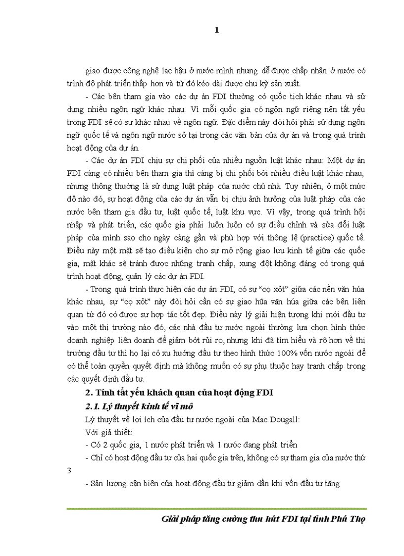 image for page Giải pháp tăng cường thu hút vốn đầu tư trực tiếp nước ngoài FDI tại tỉnh Phú Thọ 1