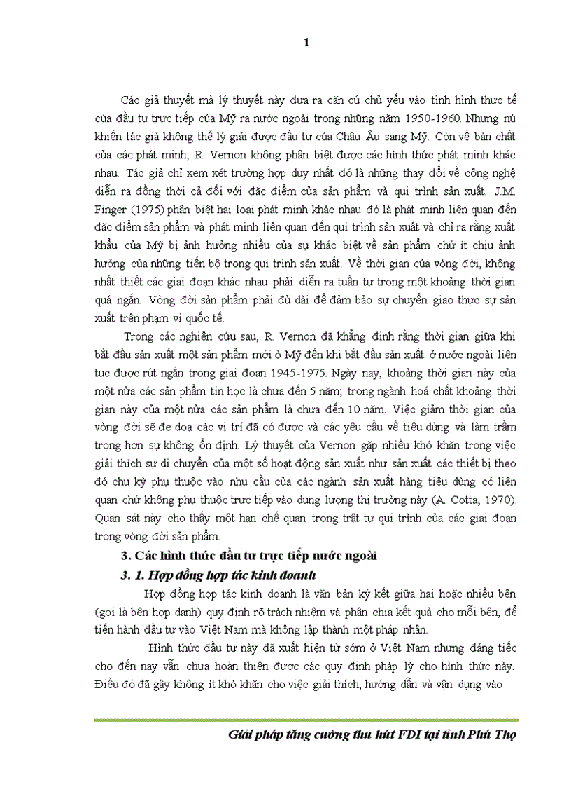 image for page Giải pháp tăng cường thu hút vốn đầu tư trực tiếp nước ngoài FDI tại tỉnh Phú Thọ 1