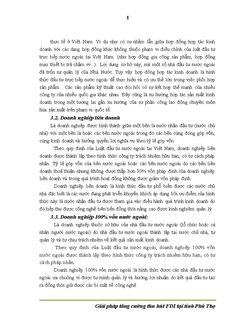 image for page Giải pháp tăng cường thu hút vốn đầu tư trực tiếp nước ngoài FDI tại tỉnh Phú Thọ 1