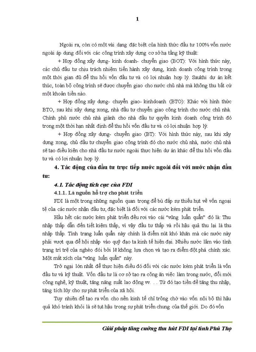 image for page Giải pháp tăng cường thu hút vốn đầu tư trực tiếp nước ngoài FDI tại tỉnh Phú Thọ 1