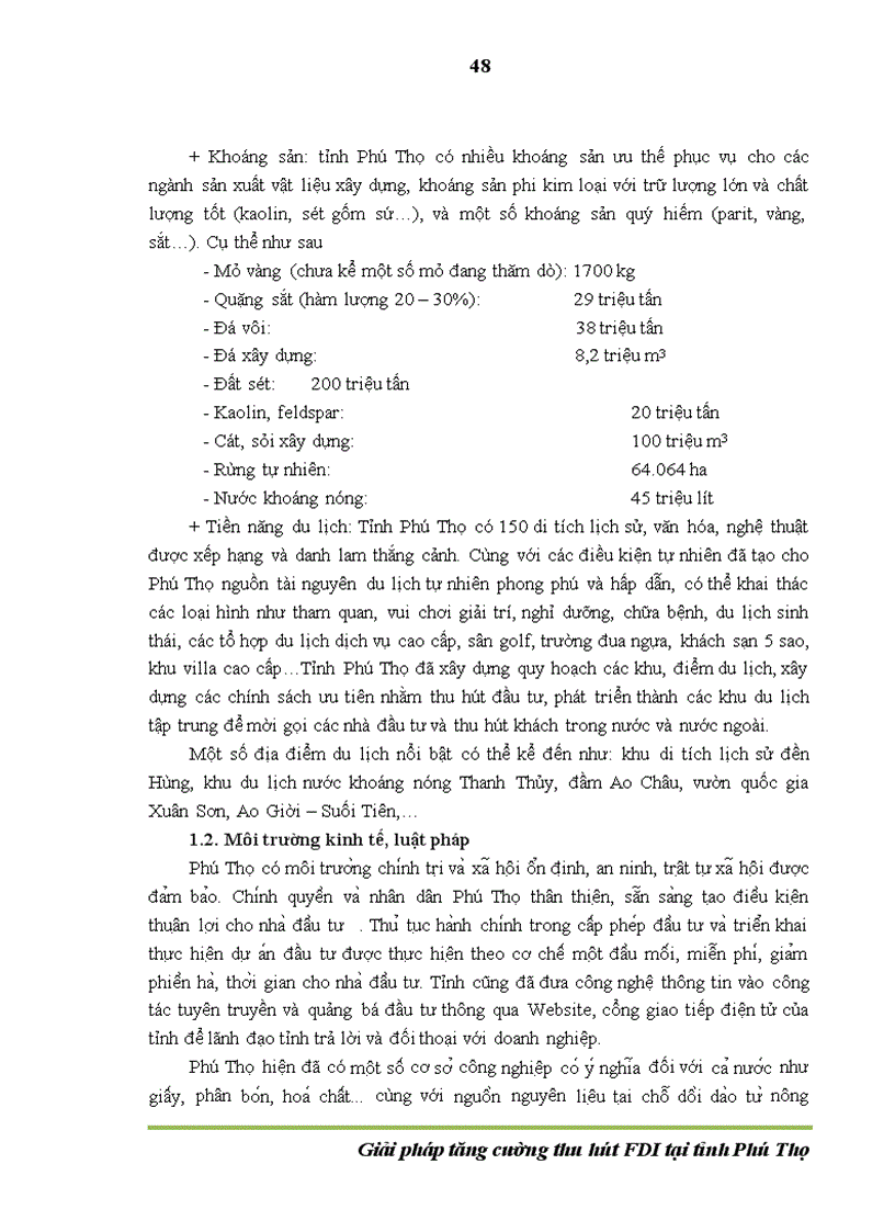 image for page Giải pháp tăng cường thu hút vốn đầu tư trực tiếp nước ngoài FDI tại tỉnh Phú Thọ 1