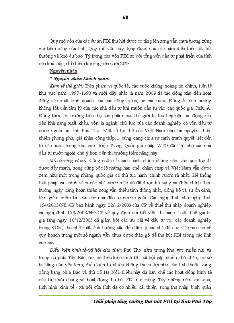 image for page Giải pháp tăng cường thu hút vốn đầu tư trực tiếp nước ngoài FDI tại tỉnh Phú Thọ 1