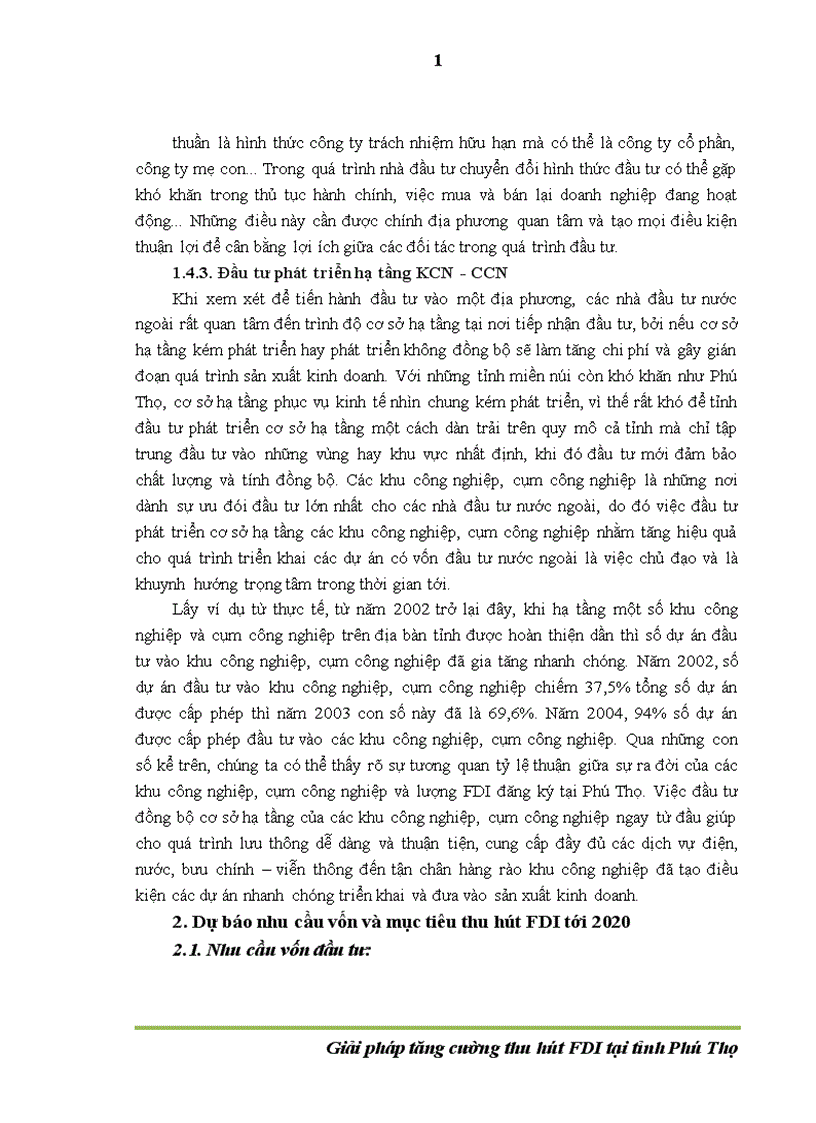 image for page Giải pháp tăng cường thu hút vốn đầu tư trực tiếp nước ngoài FDI tại tỉnh Phú Thọ 1