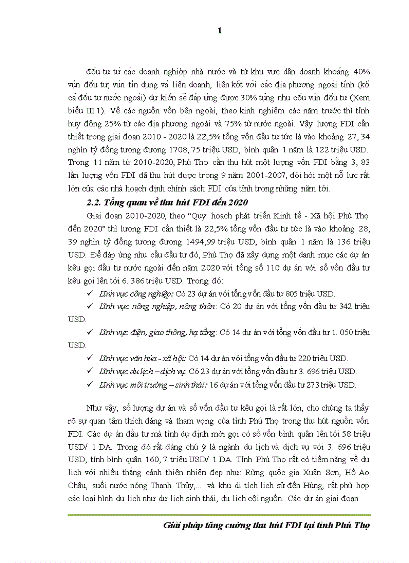 image for page Giải pháp tăng cường thu hút vốn đầu tư trực tiếp nước ngoài FDI tại tỉnh Phú Thọ 1