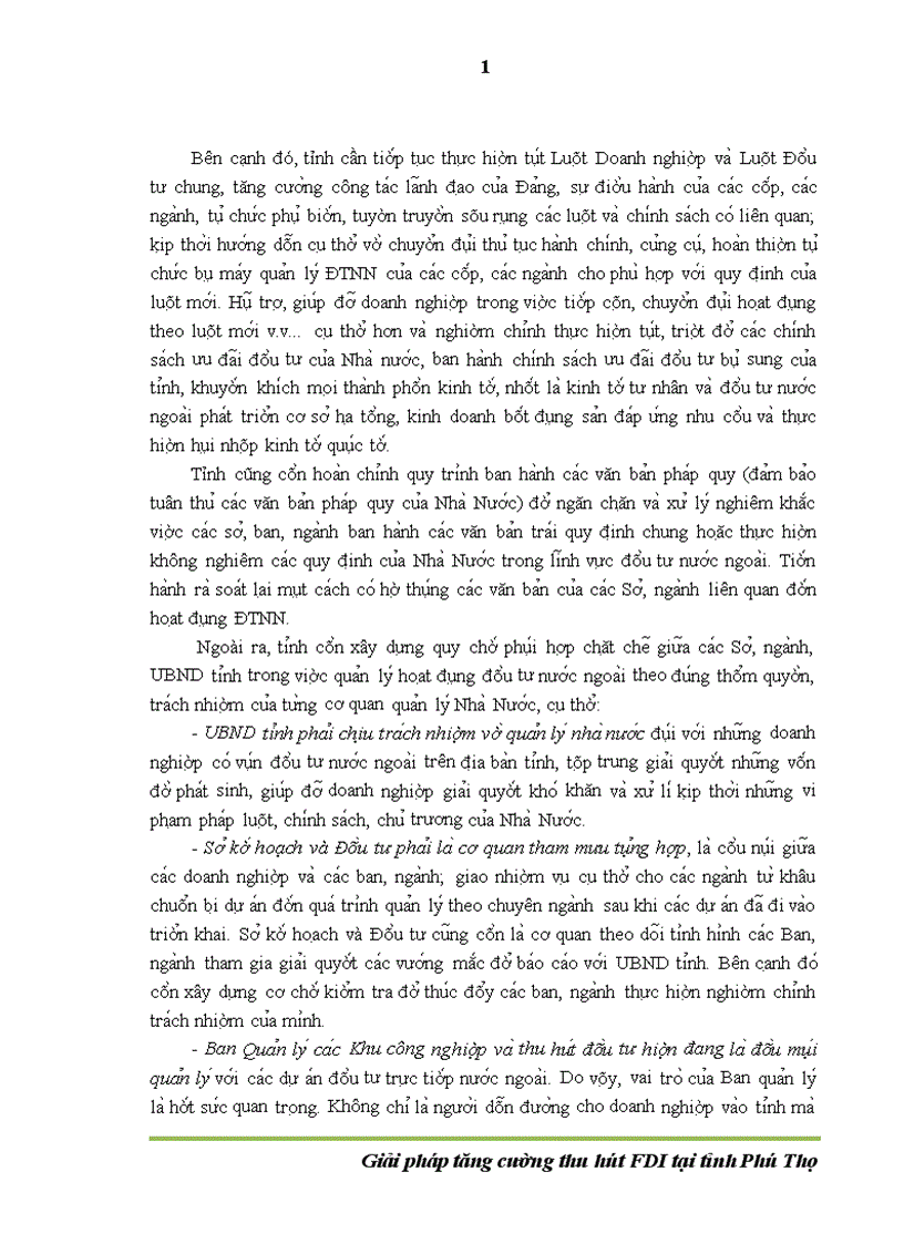 image for page Giải pháp tăng cường thu hút vốn đầu tư trực tiếp nước ngoài FDI tại tỉnh Phú Thọ 1