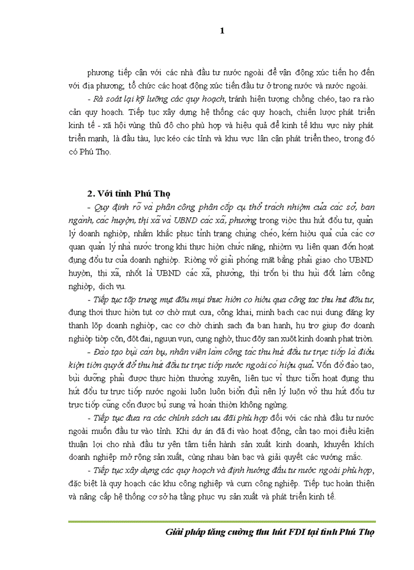 image for page Giải pháp tăng cường thu hút vốn đầu tư trực tiếp nước ngoài FDI tại tỉnh Phú Thọ 1