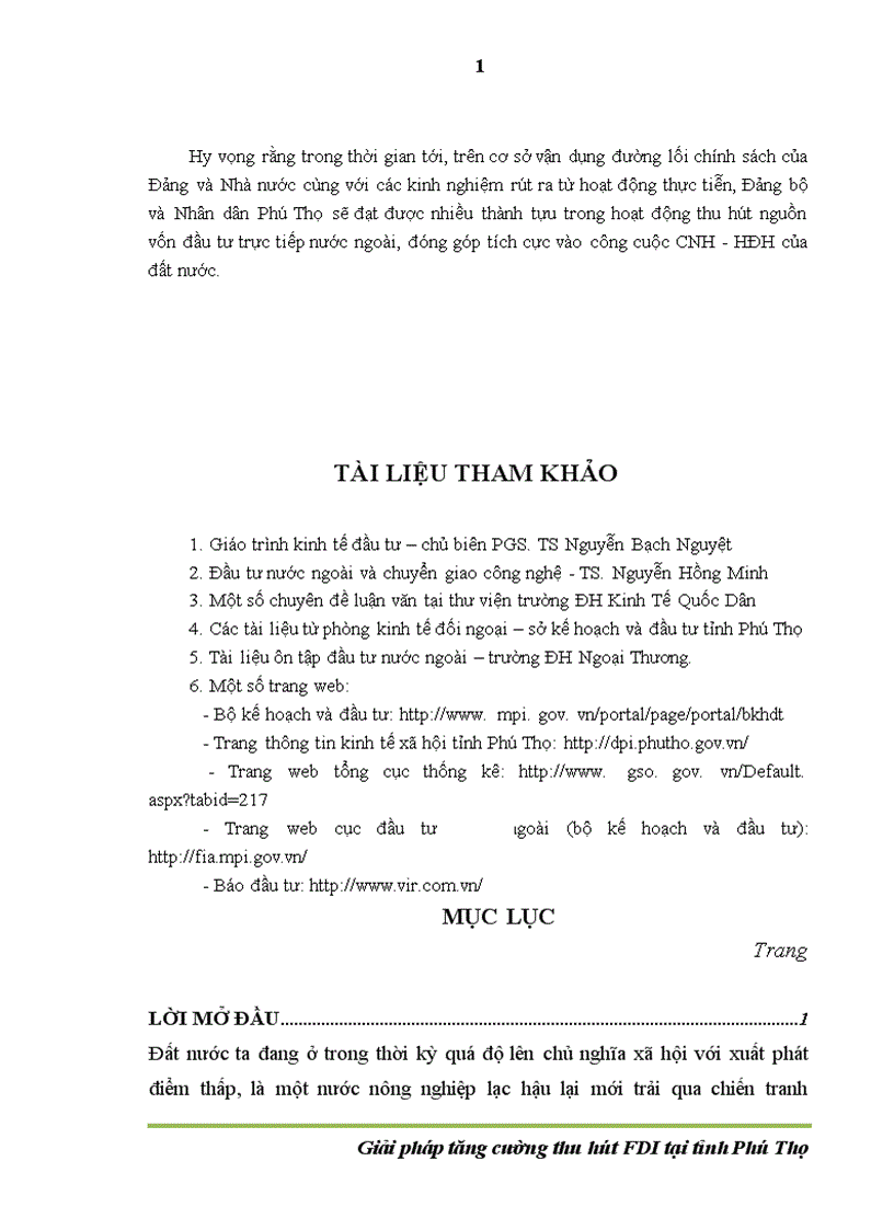 image for page Giải pháp tăng cường thu hút vốn đầu tư trực tiếp nước ngoài FDI tại tỉnh Phú Thọ 1