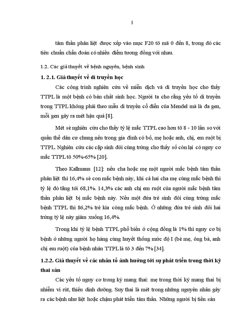 image for page Nghiên cứu đặc điểm lâm sàng và một số yếu tố liên quan đến bệnh tâm thần phân liệt ở lứa tuổi vị thành niên