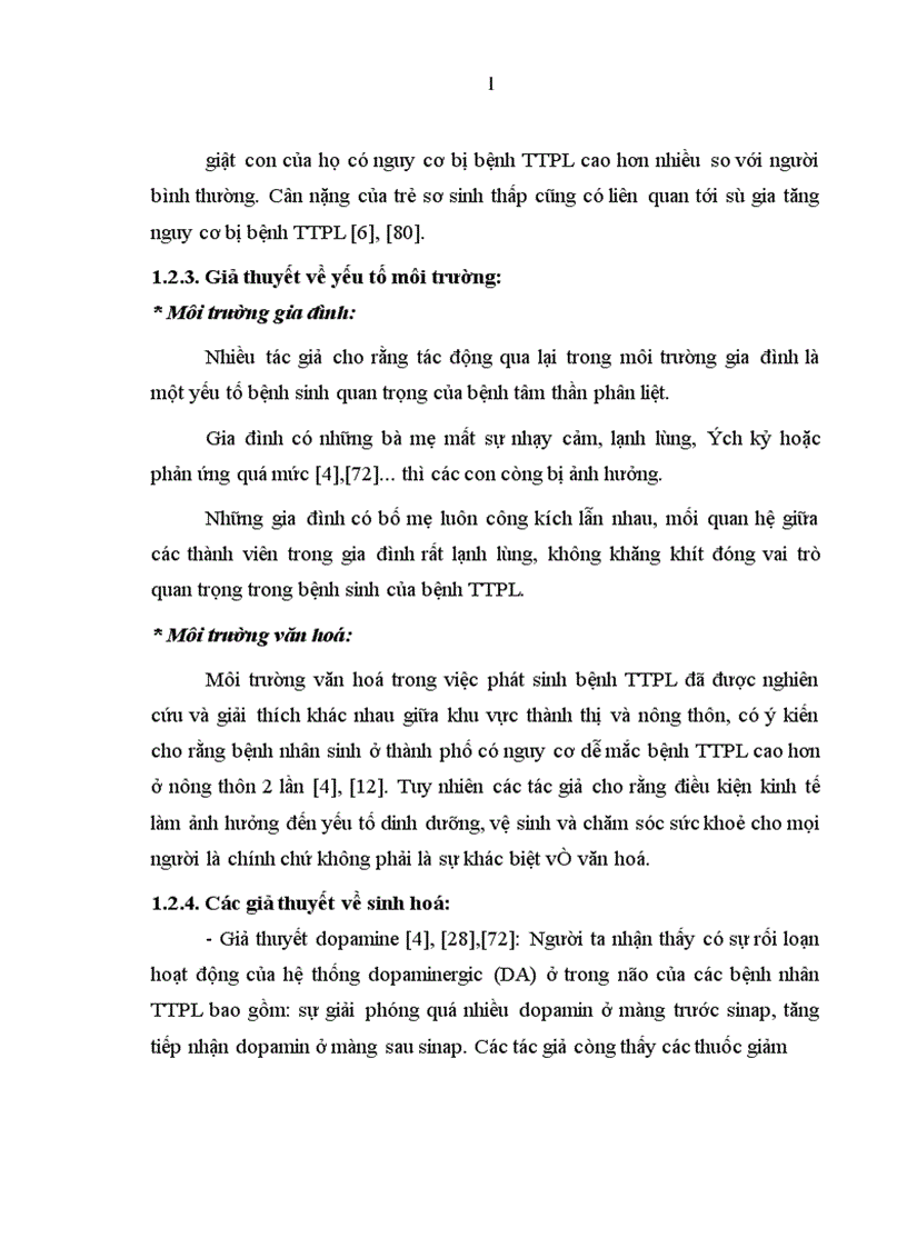 image for page Nghiên cứu đặc điểm lâm sàng và một số yếu tố liên quan đến bệnh tâm thần phân liệt ở lứa tuổi vị thành niên