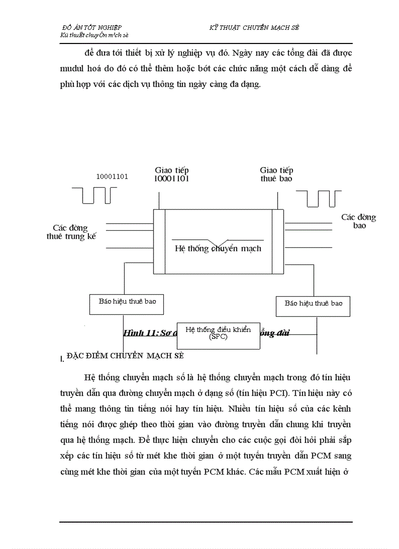 image for page Nghiên cứu tổng quan về kỹ thuật chuyển mạch trong tổng đài ALCATEL 1000 E10 1