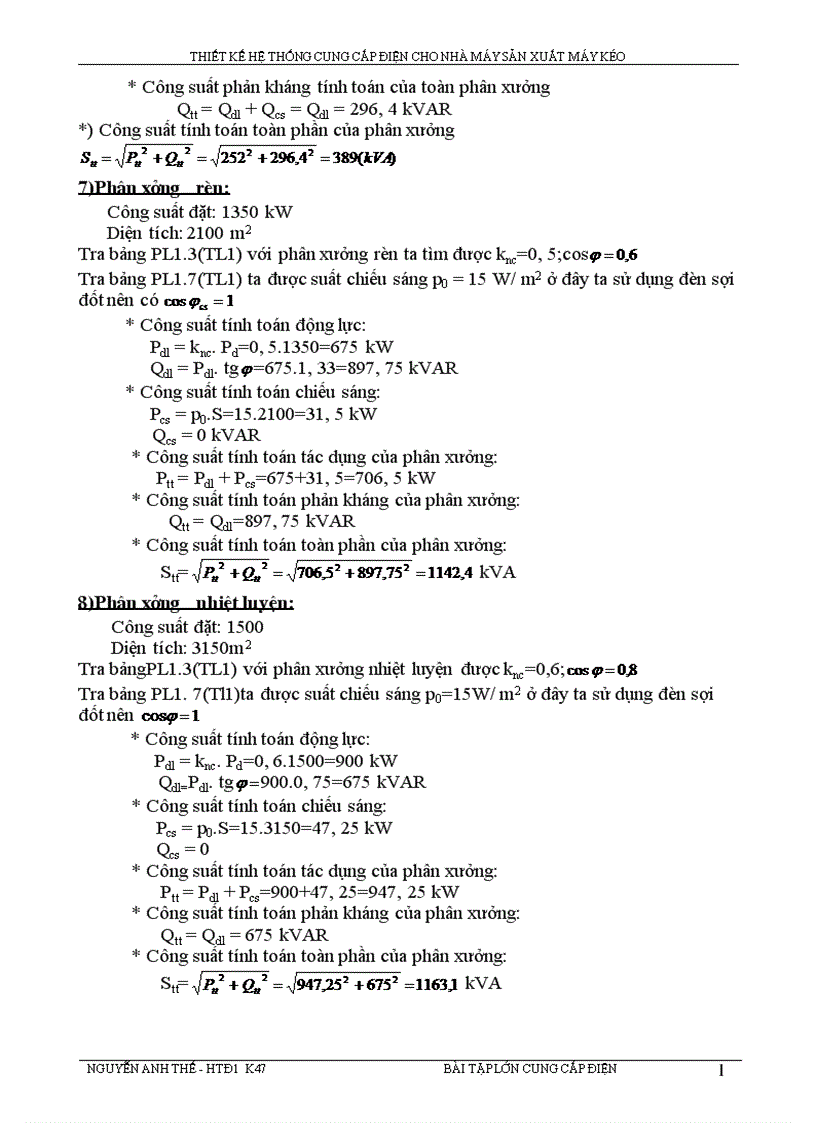 image for page Thiết kế hệ thống cung cấp điện cho nhà máy sản xuất máy kéo 1