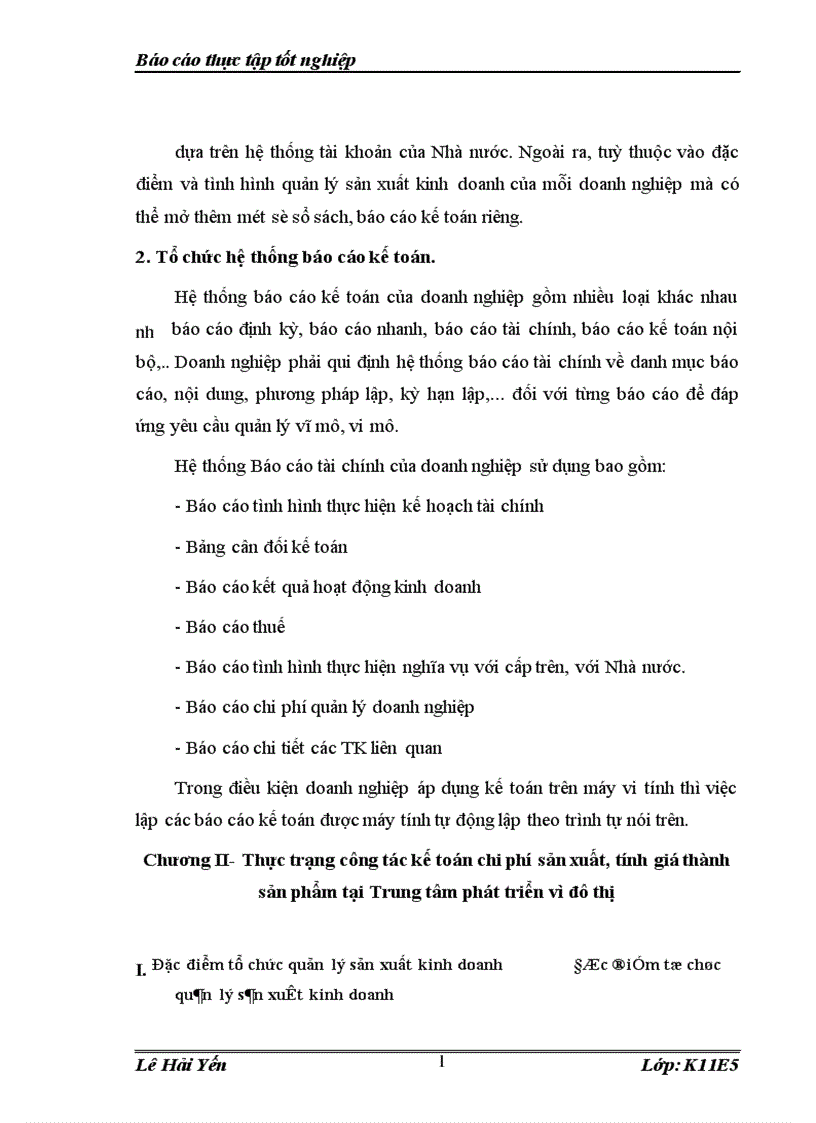 image for page Thực trạng công tác kế toán chi phí sản xuất tính giá thành sản phẩm tại Trung tâm phát triển vì đô thị 1