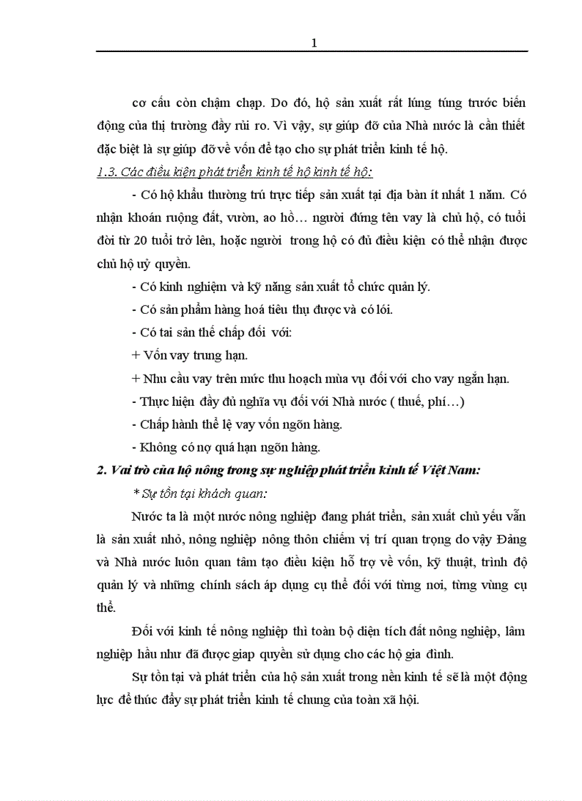 image for page Hiệu quả sử dụng vốn tín dụng hộ nông dân Tại Ngân Hàng Nông Nghiệp và Phát Triển Nông Thôn huyện Thường Tín Tỉnh Hà Tây 1