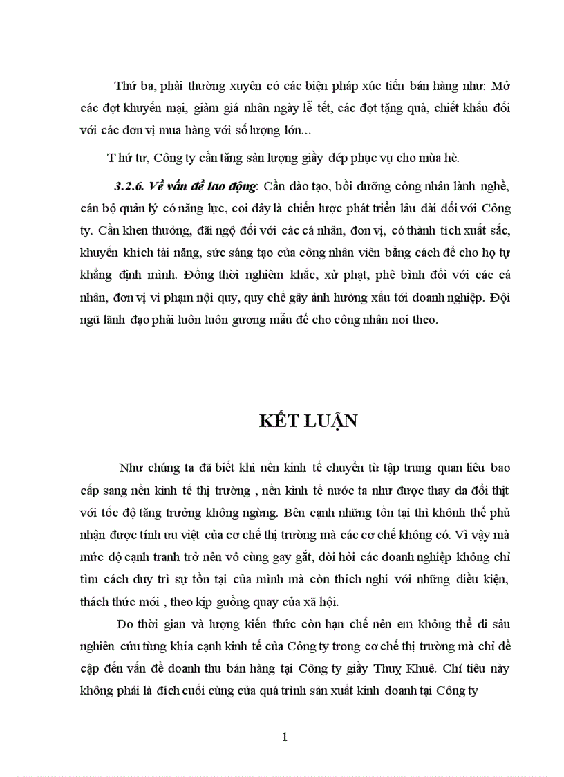 image for page Phân tích tình hình thực hiện doanh thu bán hàng tại Công ty giầy Thuỵ Khuê 1