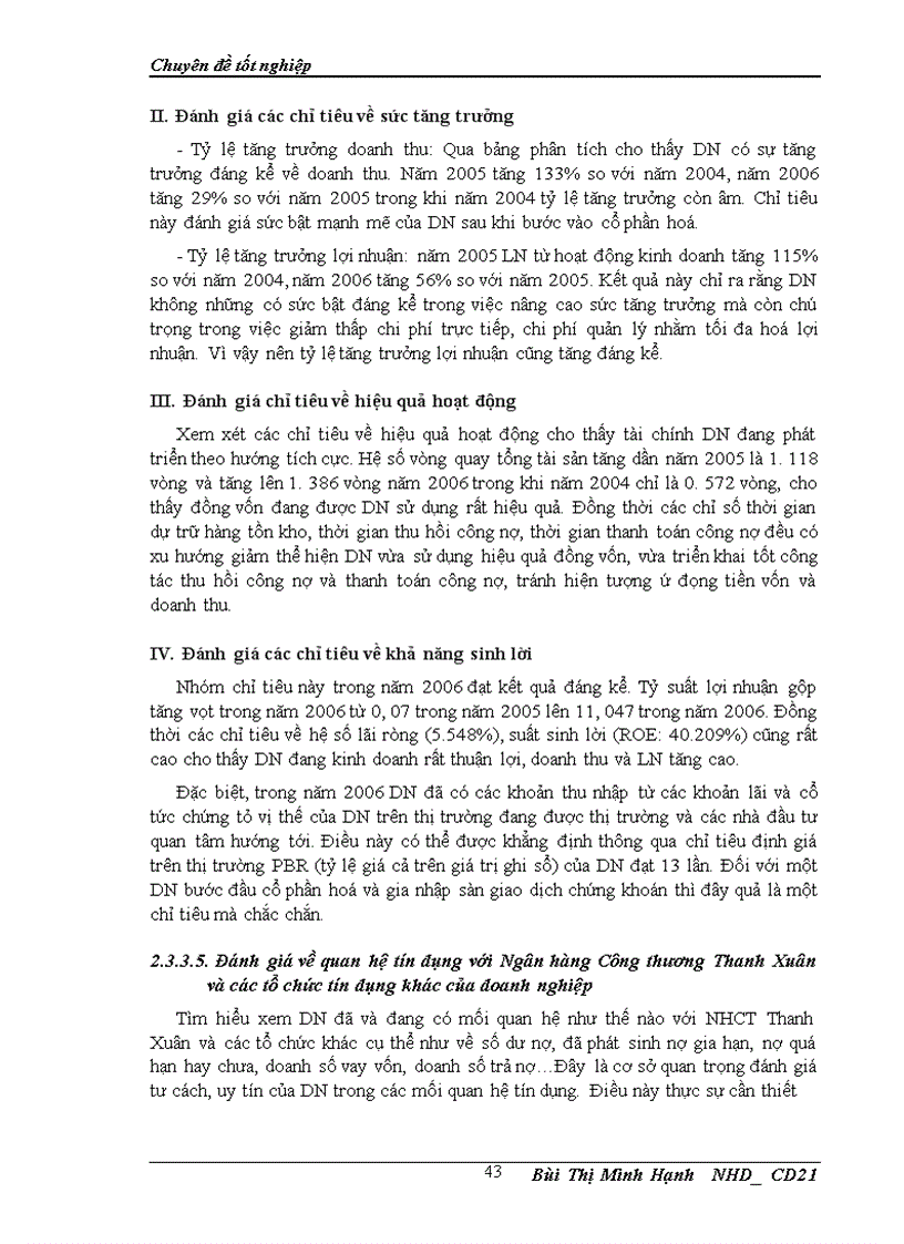 image for page Giải pháp hoàn thiện công tác phân tích đánh giá khách hàng trong hoạt động tín dụng doanh nghiệp tại Chi nhánh Ngân hàng Công thương Thanh Xuân 1