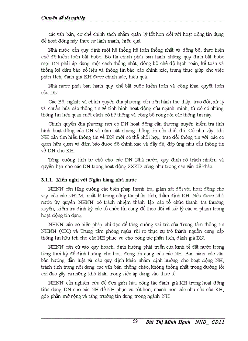 image for page Giải pháp hoàn thiện công tác phân tích đánh giá khách hàng trong hoạt động tín dụng doanh nghiệp tại Chi nhánh Ngân hàng Công thương Thanh Xuân 1