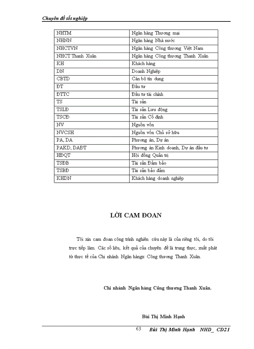 image for page Giải pháp hoàn thiện công tác phân tích đánh giá khách hàng trong hoạt động tín dụng doanh nghiệp tại Chi nhánh Ngân hàng Công thương Thanh Xuân 1