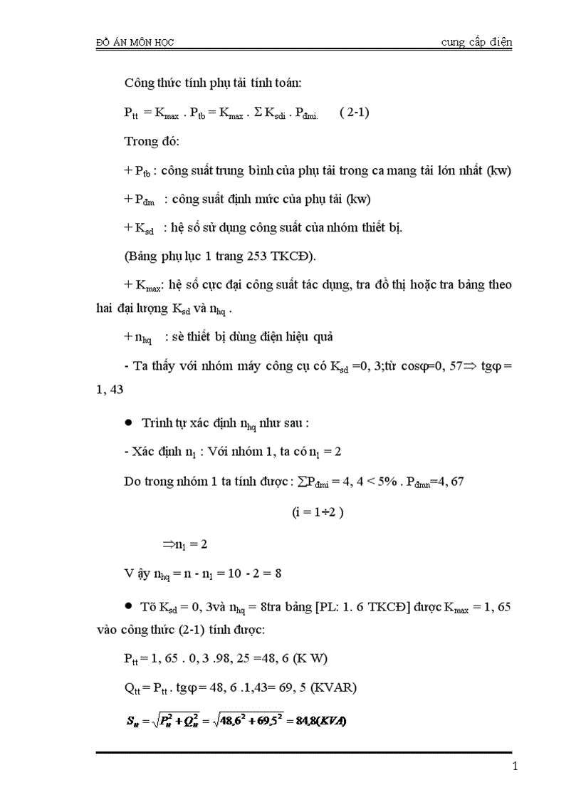 image for page Thiết kế cung cấp điện cho nhà máy luyện kim đen 1