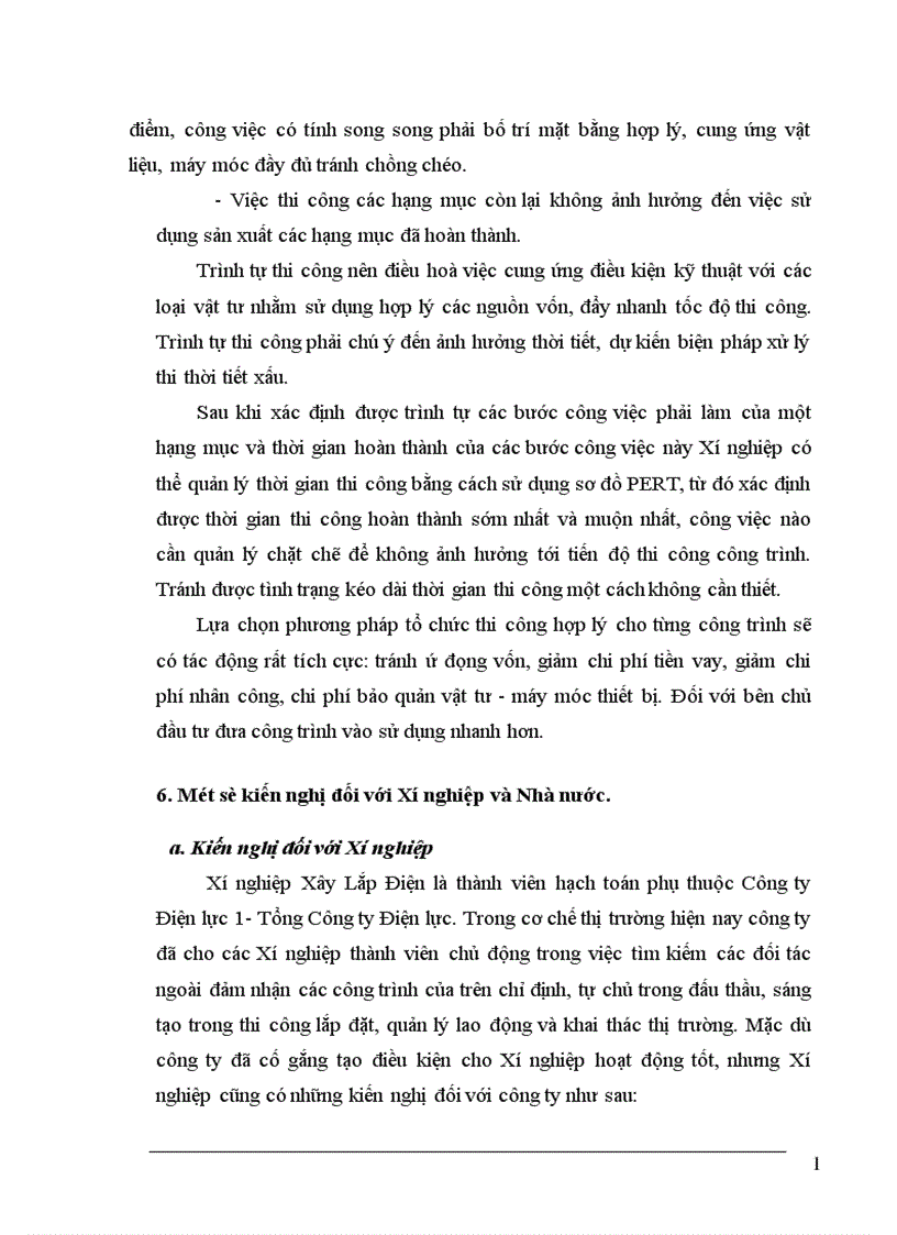 image for page Những biện pháp cơ bản phấn đấu hạ giá thành sản phẩm ở Xí nghiệp Xây Lắp Điện Công ty Điện Lực 1 1