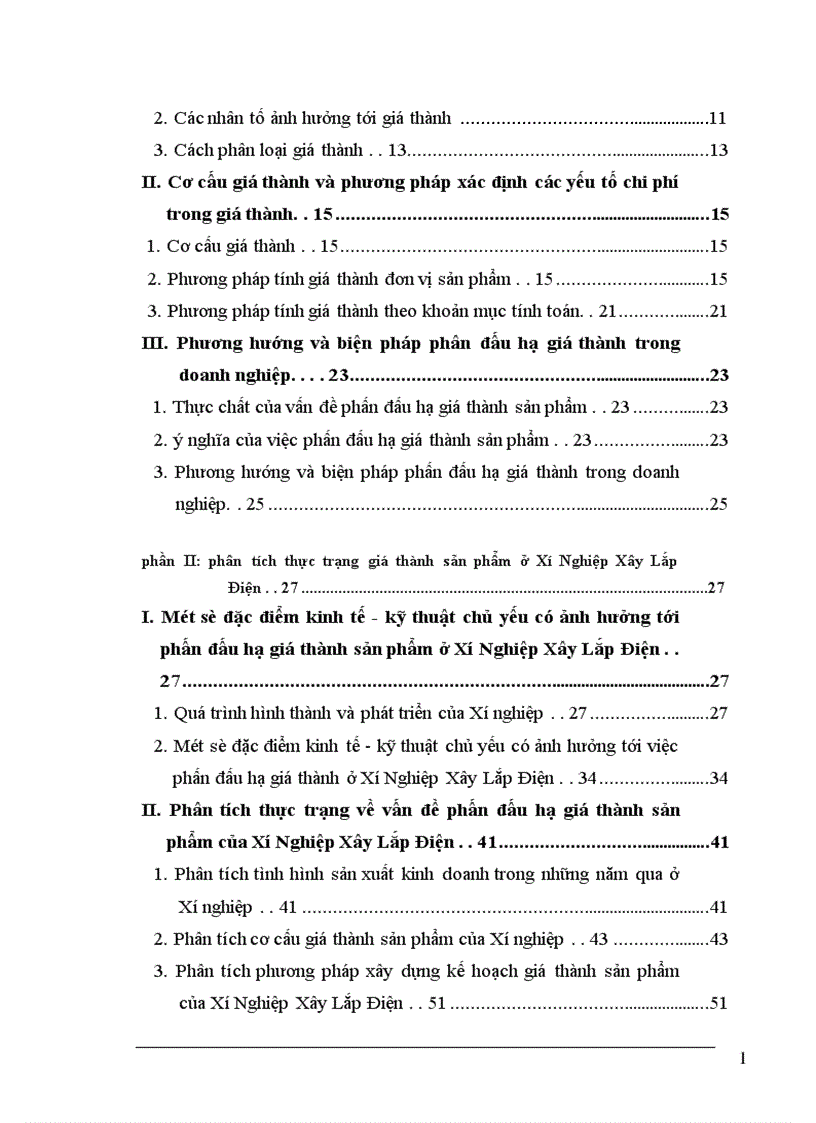 image for page Những biện pháp cơ bản phấn đấu hạ giá thành sản phẩm ở Xí nghiệp Xây Lắp Điện Công ty Điện Lực 1 1