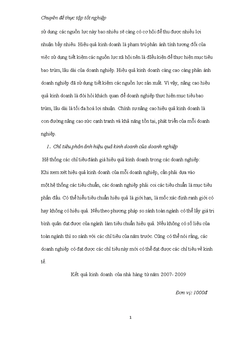 image for page Thực trạng hiệu quả kinh doanh của nhà hàng Nam Thái