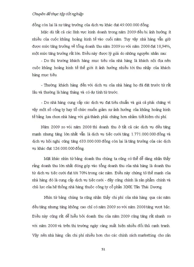 image for page Thực trạng hiệu quả kinh doanh của nhà hàng Nam Thái