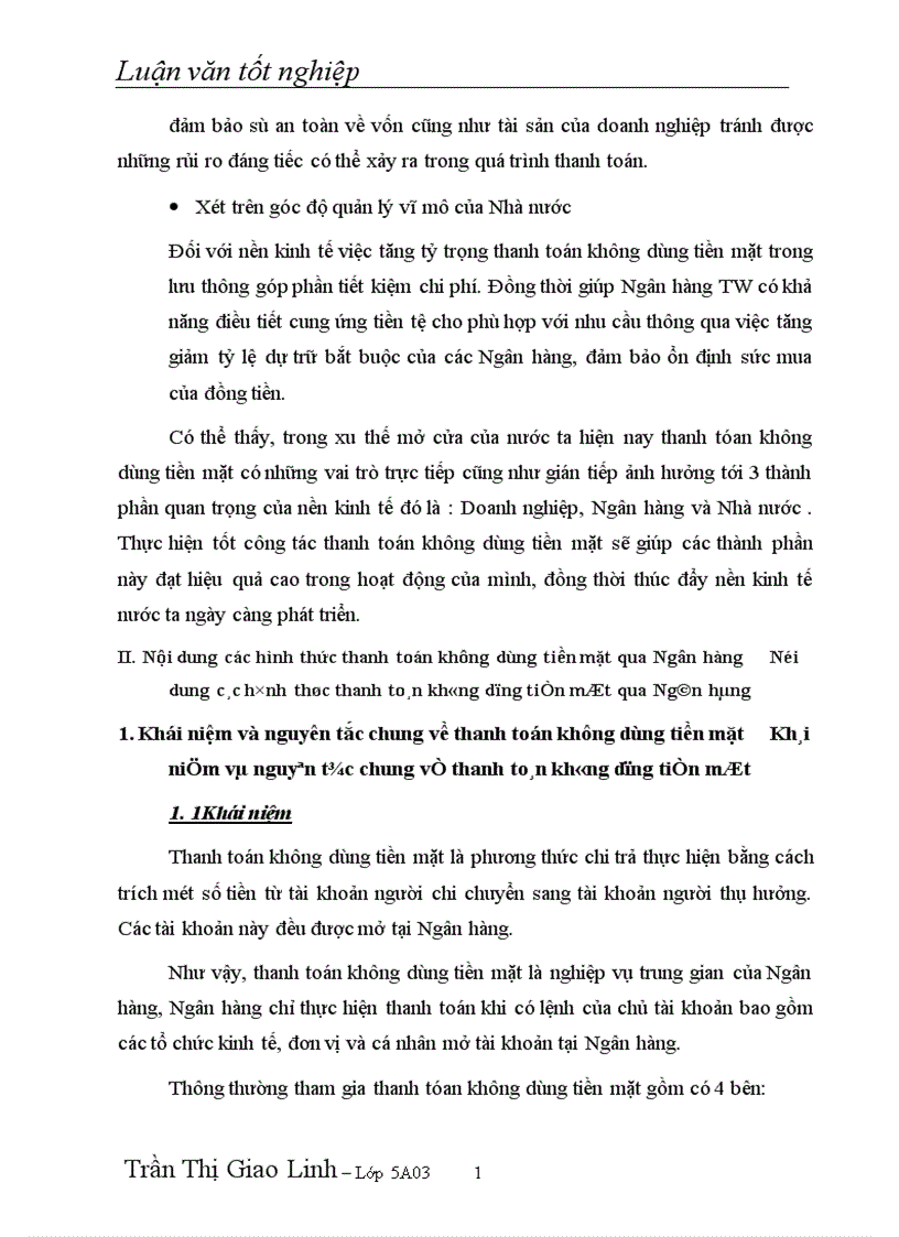 image for page Một số kiến nghị góp phần hoàn thiện chế độ thanh toán không dùng tiền mặt tại NHNo PTNT tỉnh Nam Định 1
