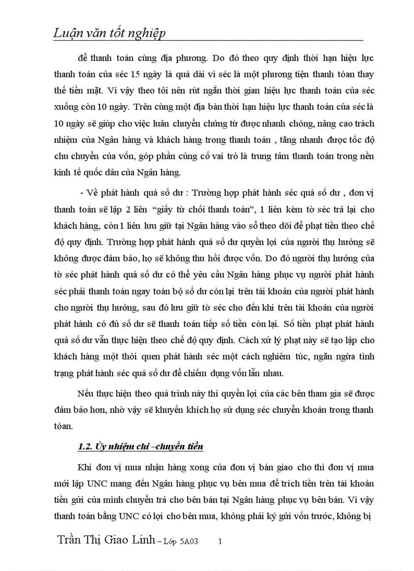 image for page Một số kiến nghị góp phần hoàn thiện chế độ thanh toán không dùng tiền mặt tại NHNo PTNT tỉnh Nam Định 1