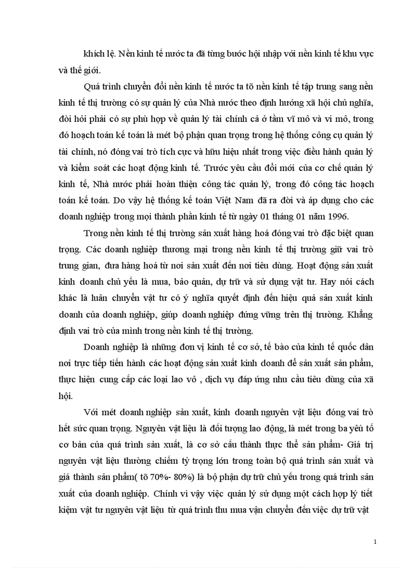 image for page Hoàn thiện công tác tổ chức kế toán chi phí về nguyên vật liệu công cụ dụng cụ tại Công ty Công nghệ Địa vật lý