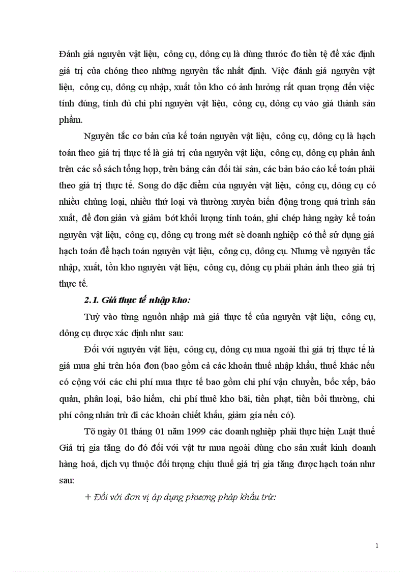 image for page Hoàn thiện công tác tổ chức kế toán chi phí về nguyên vật liệu công cụ dụng cụ tại Công ty Công nghệ Địa vật lý