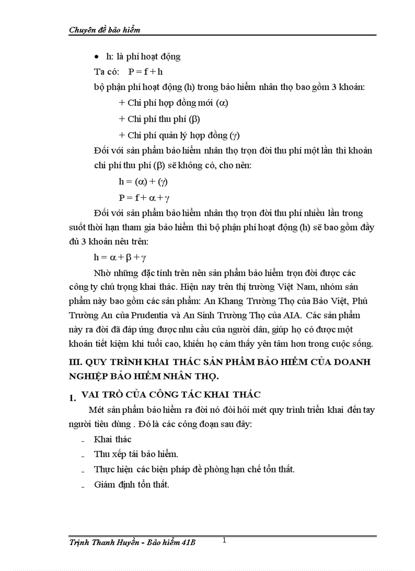 image for page Một số biện pháp nhằm đẩy mạnh công tác khai thác sản phẩm bảo hiểm An Khang Trường Thọ của Bảo Việt Nhân Thọ Hà Nội 1