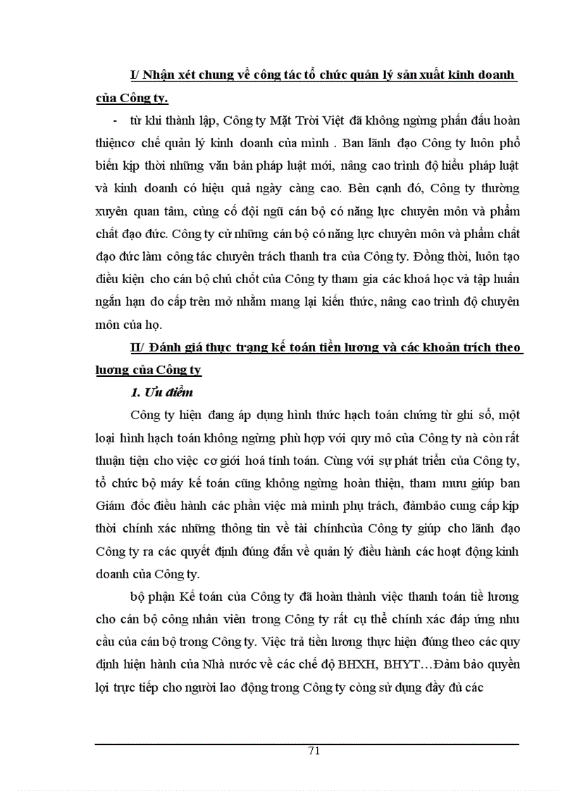 image for page Công tác tổ chức kế toán tiền lương và các khoản trích nộp theo lương tại Công ty Mặt Trời Việt 1