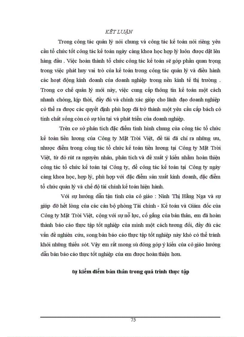 image for page Công tác tổ chức kế toán tiền lương và các khoản trích nộp theo lương tại Công ty Mặt Trời Việt 1