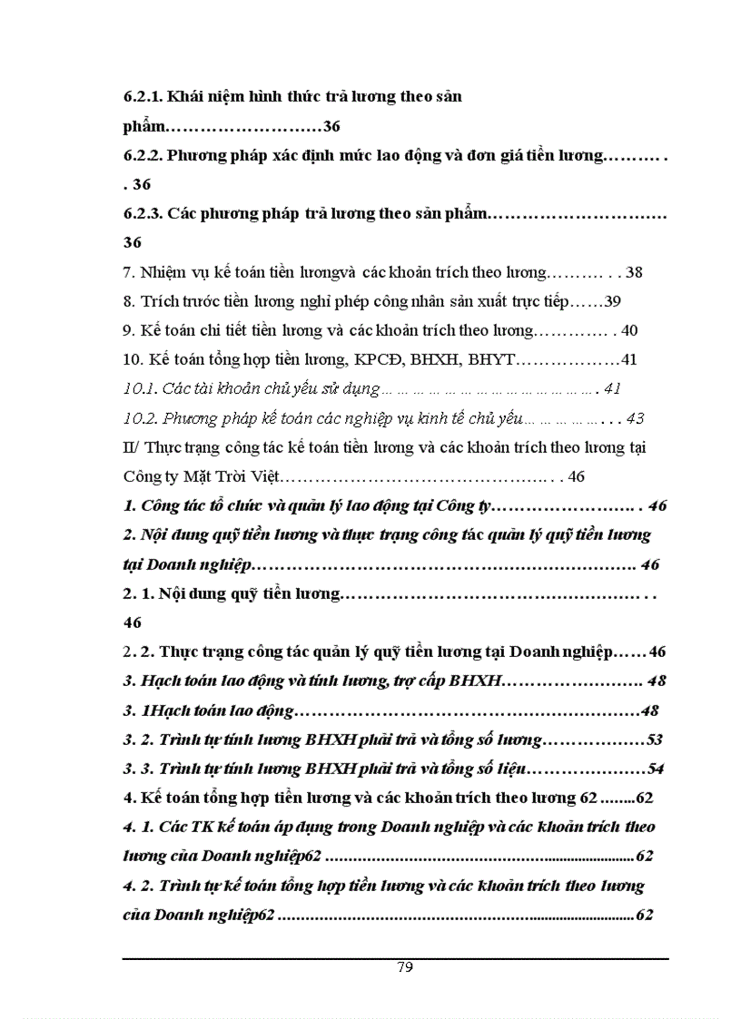 image for page Công tác tổ chức kế toán tiền lương và các khoản trích nộp theo lương tại Công ty Mặt Trời Việt 1
