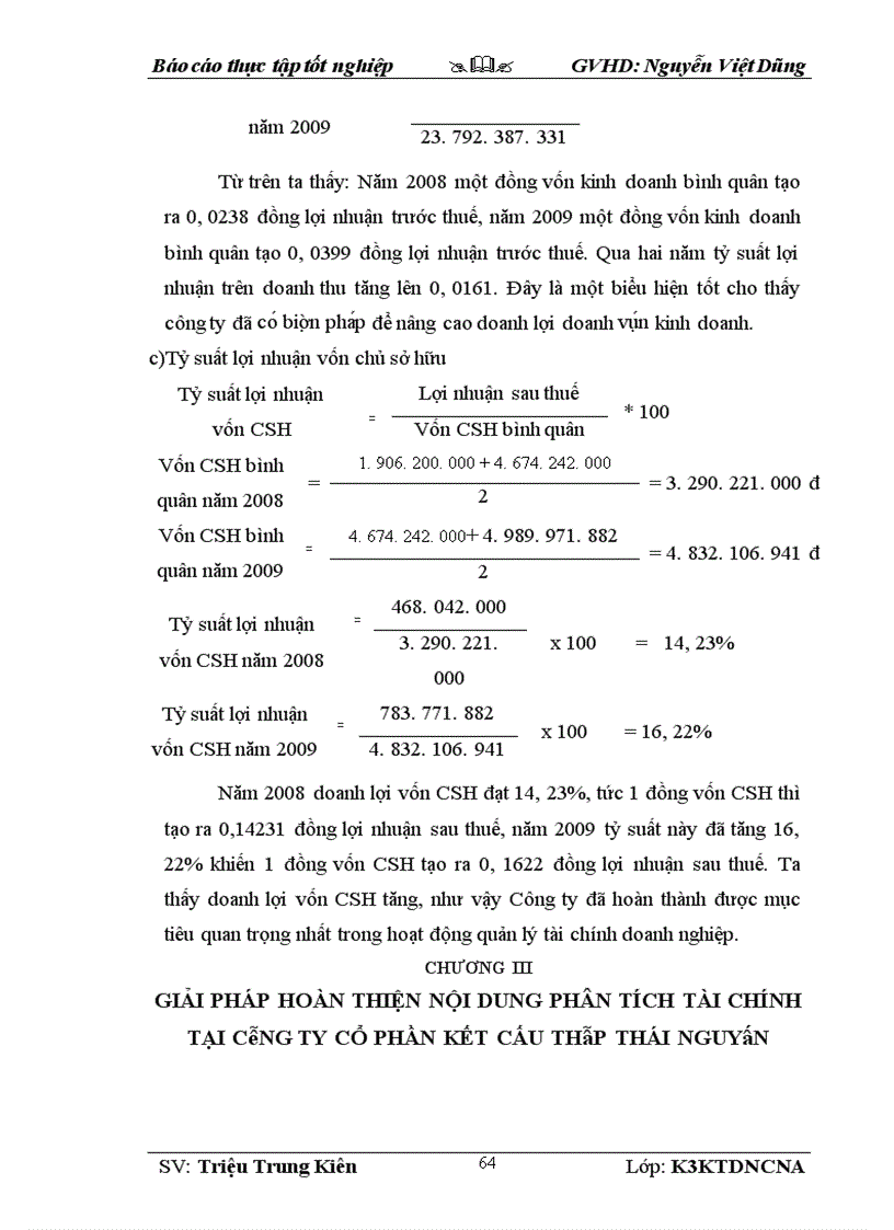 image for page Phân tích tình hình tài chính tại công ty cổ phần kết cấu thép Thái Nguyên